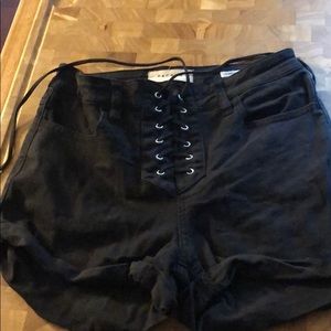 Pac Sun Lace Up Shorts